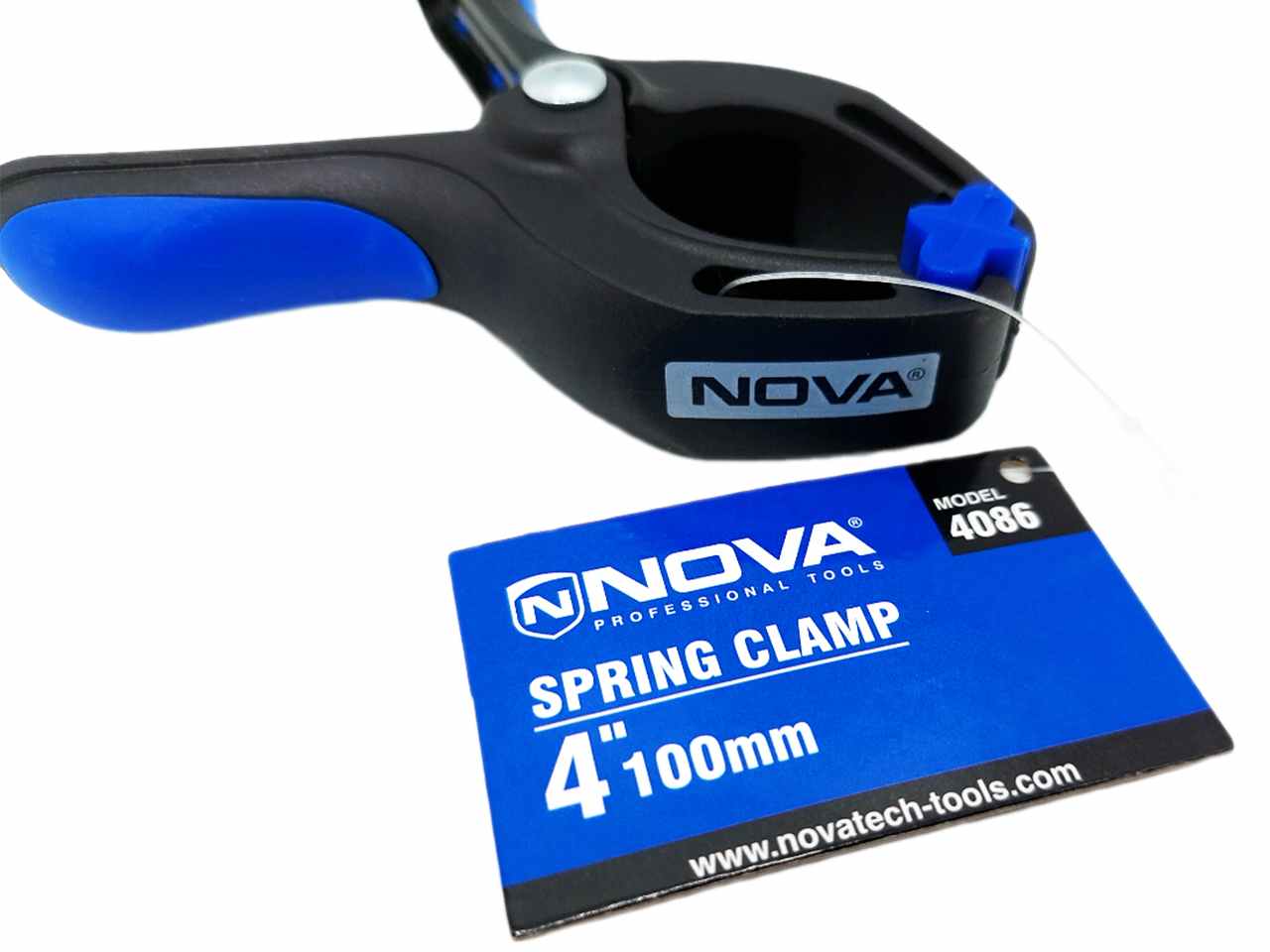 گیره فنری  4 اینچی نووا مدل NOVA - NTC 4088